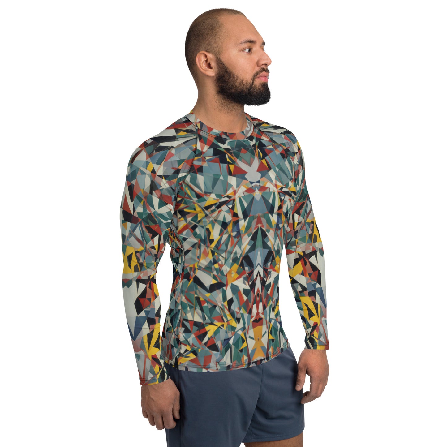 Watercolour Weird : Men's Rash Guard