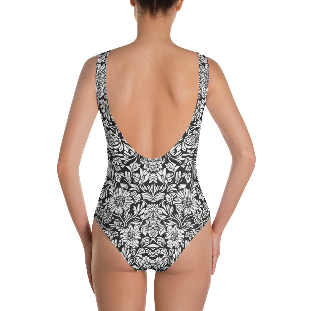 Monochrome Classic : One-Piece Swimsuit
