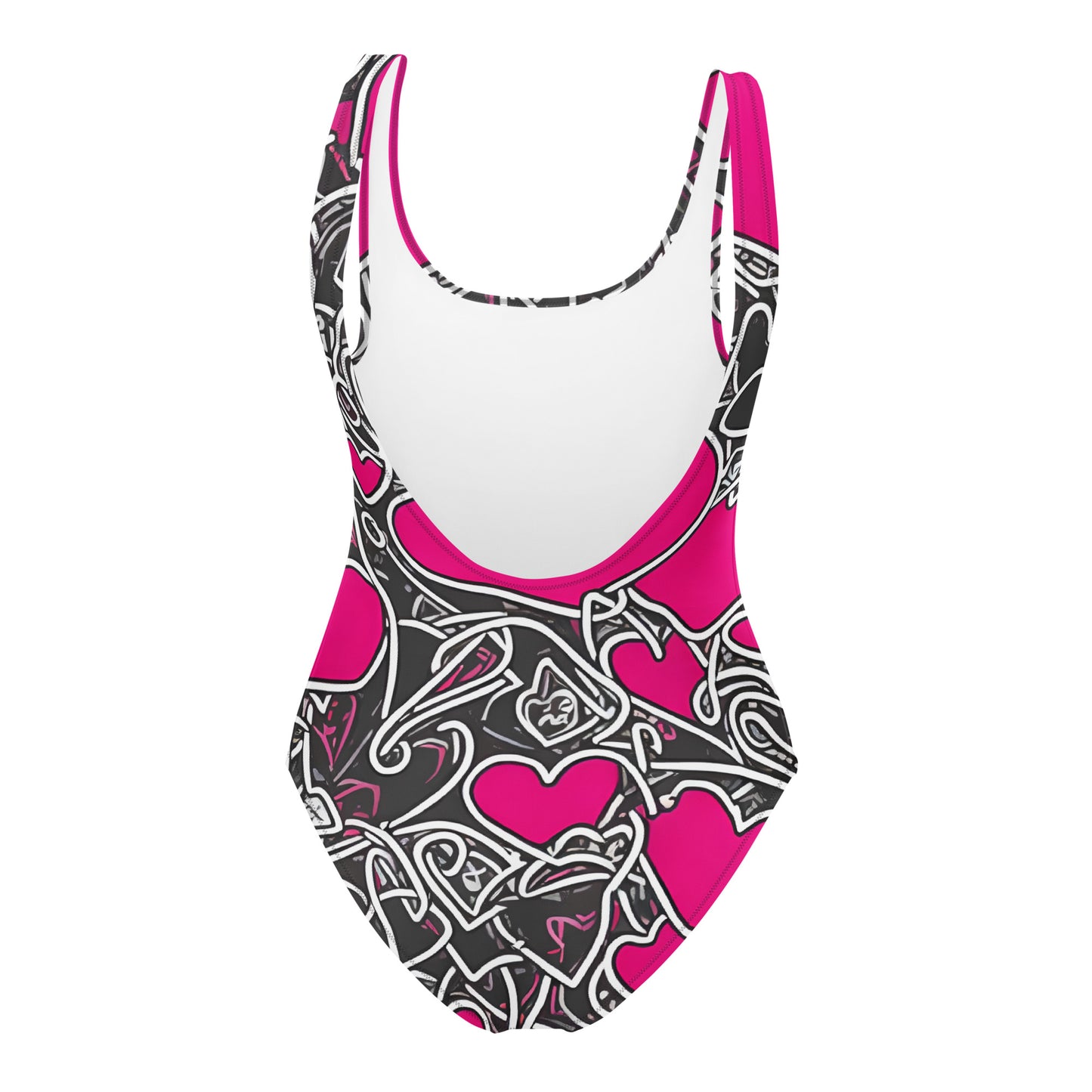 Crazy Heart : One-Piece Swimsuit