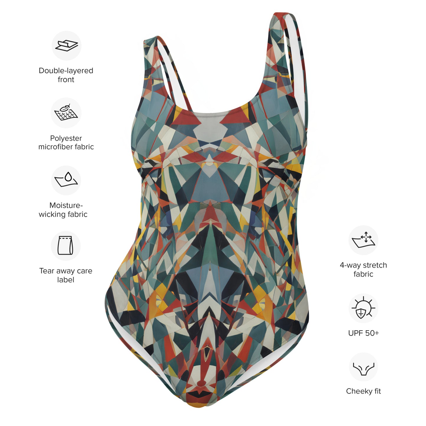 Watercolour Wasteland : One-Piece Swimsuit