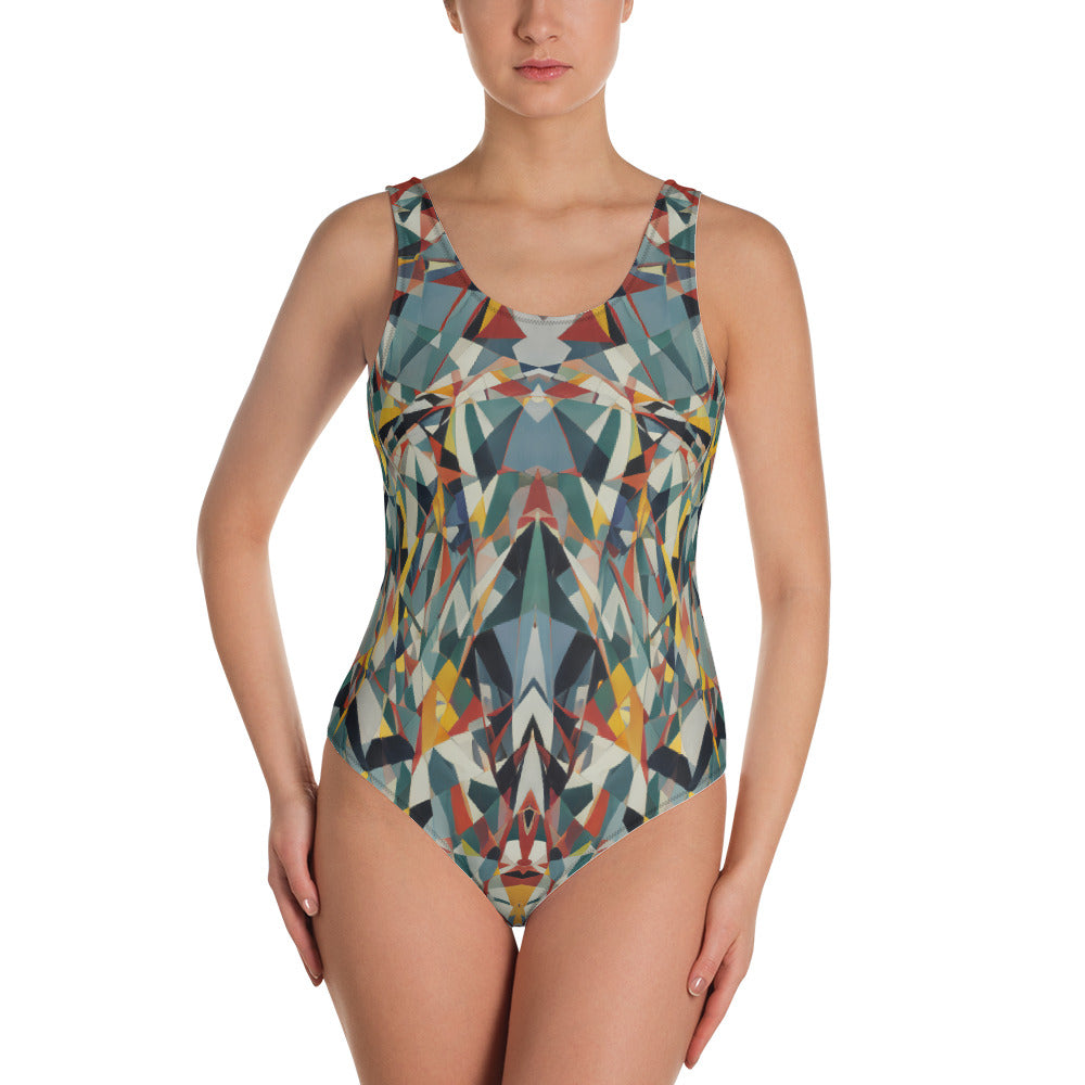 Watercolour Wasteland : One-Piece Swimsuit