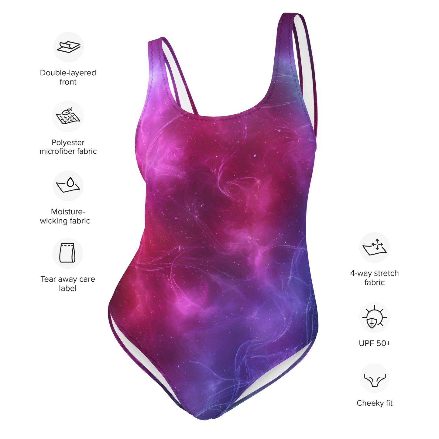 Nebula Wisp : One-Piece Swimsuit