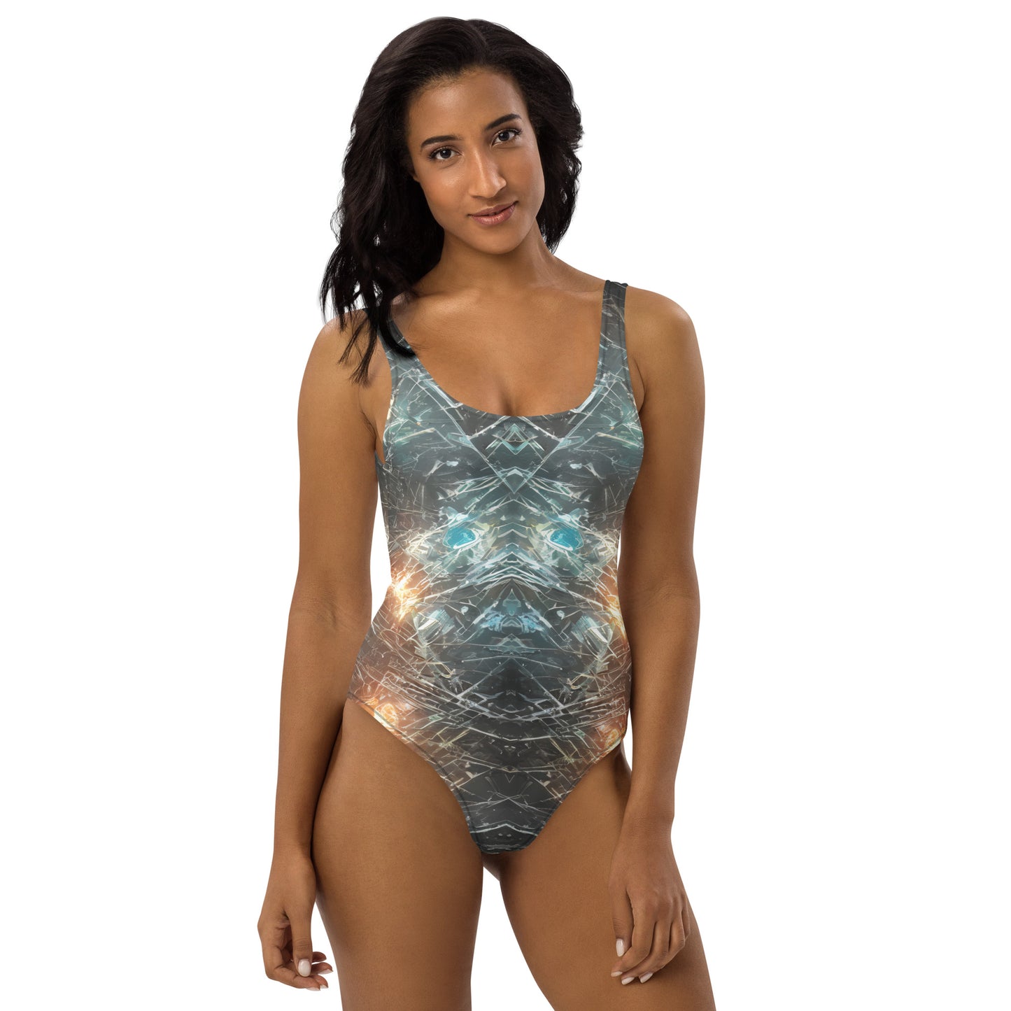Alien Lights : One-Piece Swimsuit
