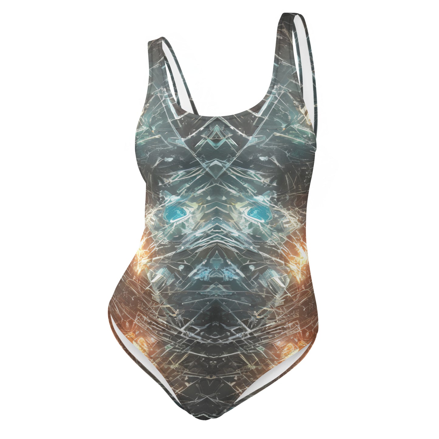 Alien Lights : One-Piece Swimsuit