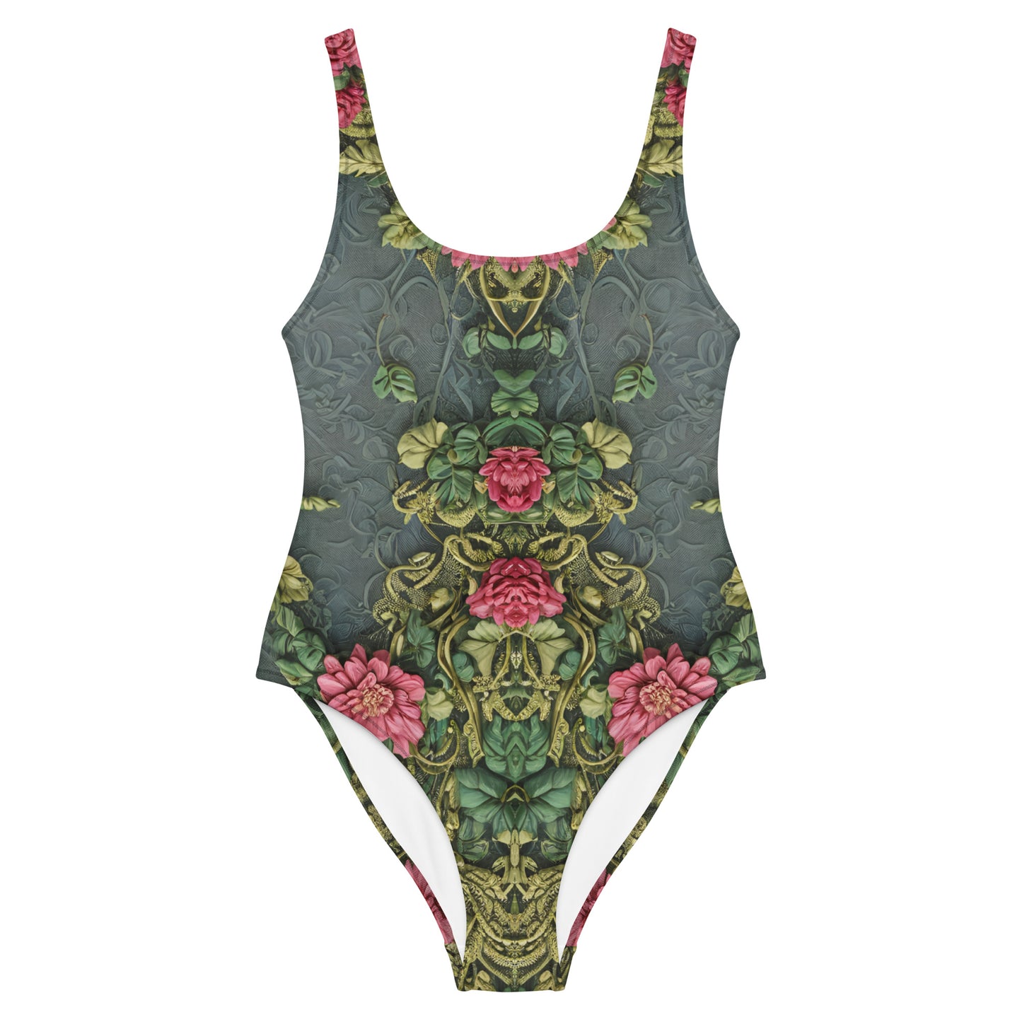 Ancient Roses One-Piece Swimsuit