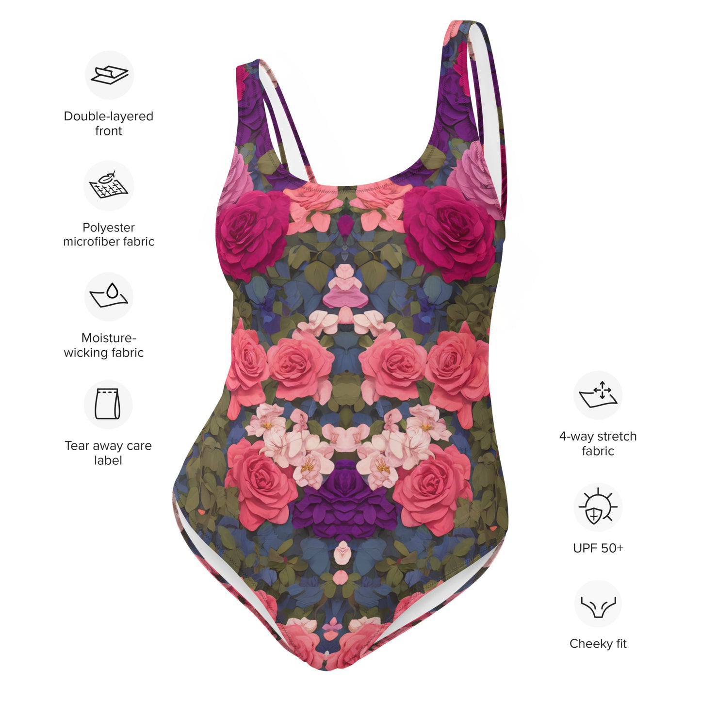 Classic Rose : One-Piece Swimsuit