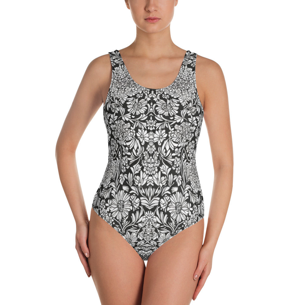 Monochrome Classic : One-Piece Swimsuit