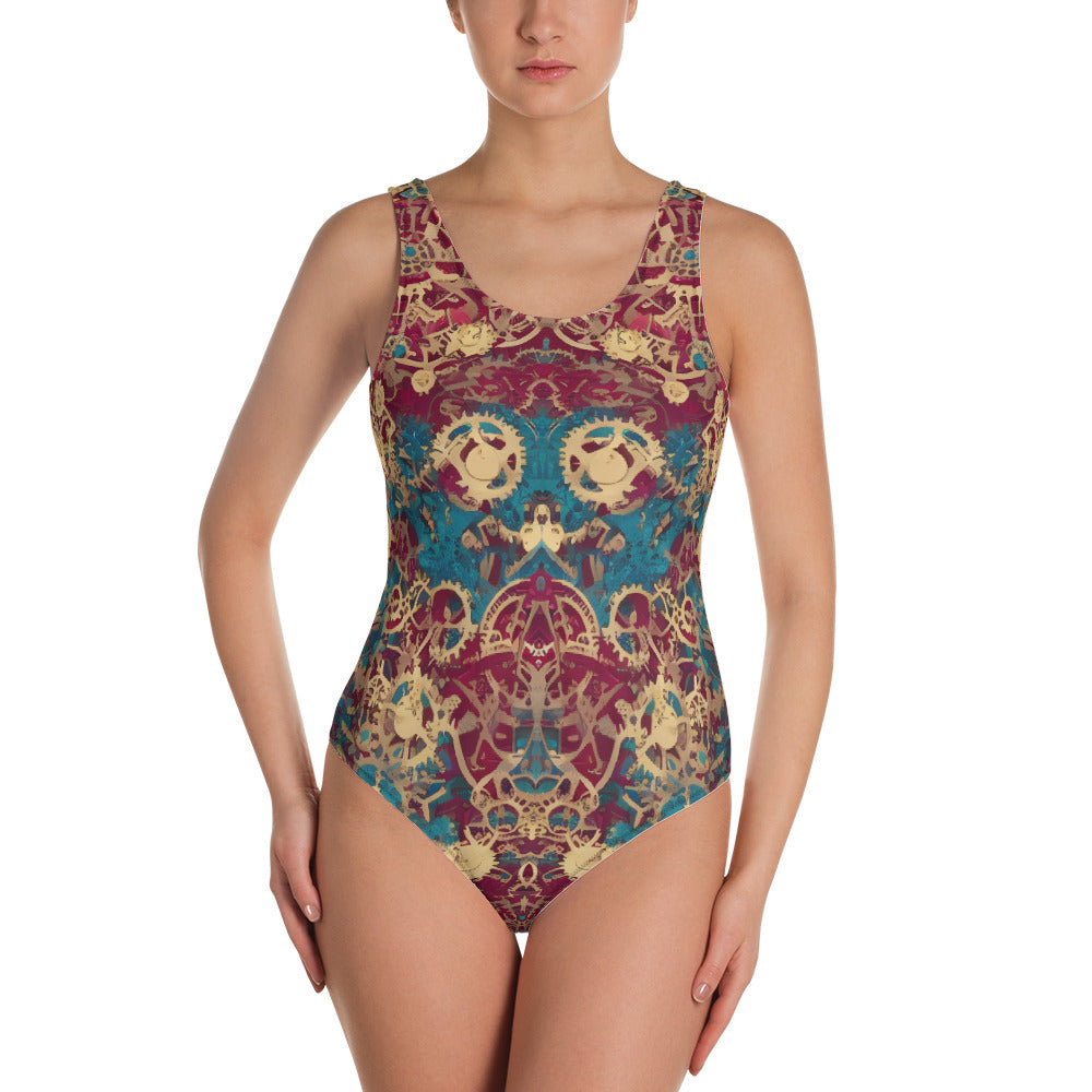 Retro Mechanic : One-Piece Swimsuit