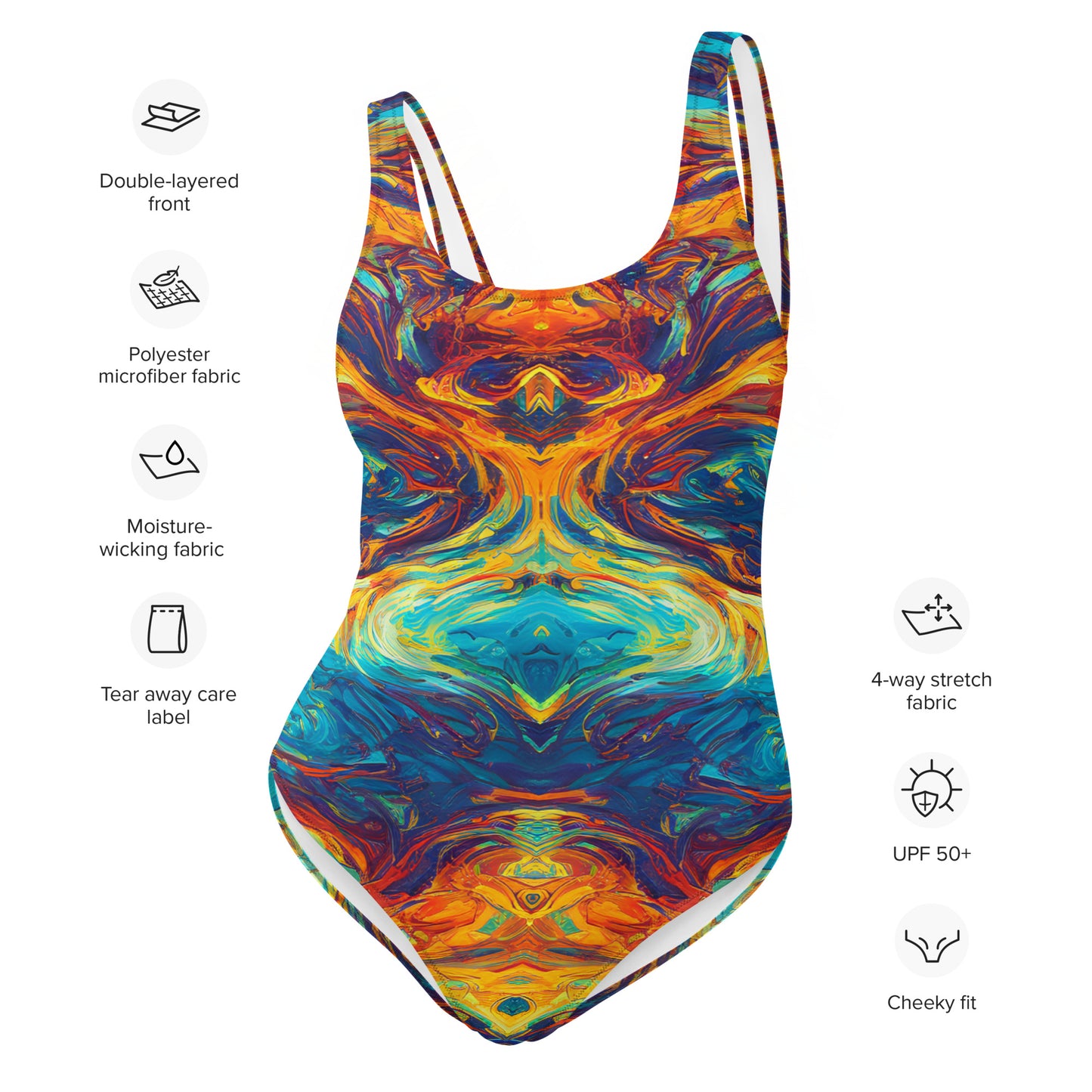 Flaming Confusion : One-Piece Swimsuit