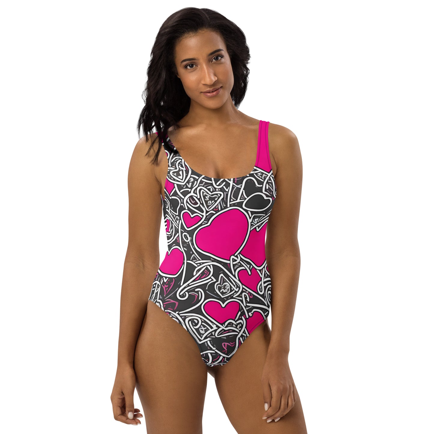 Crazy Heart : One-Piece Swimsuit