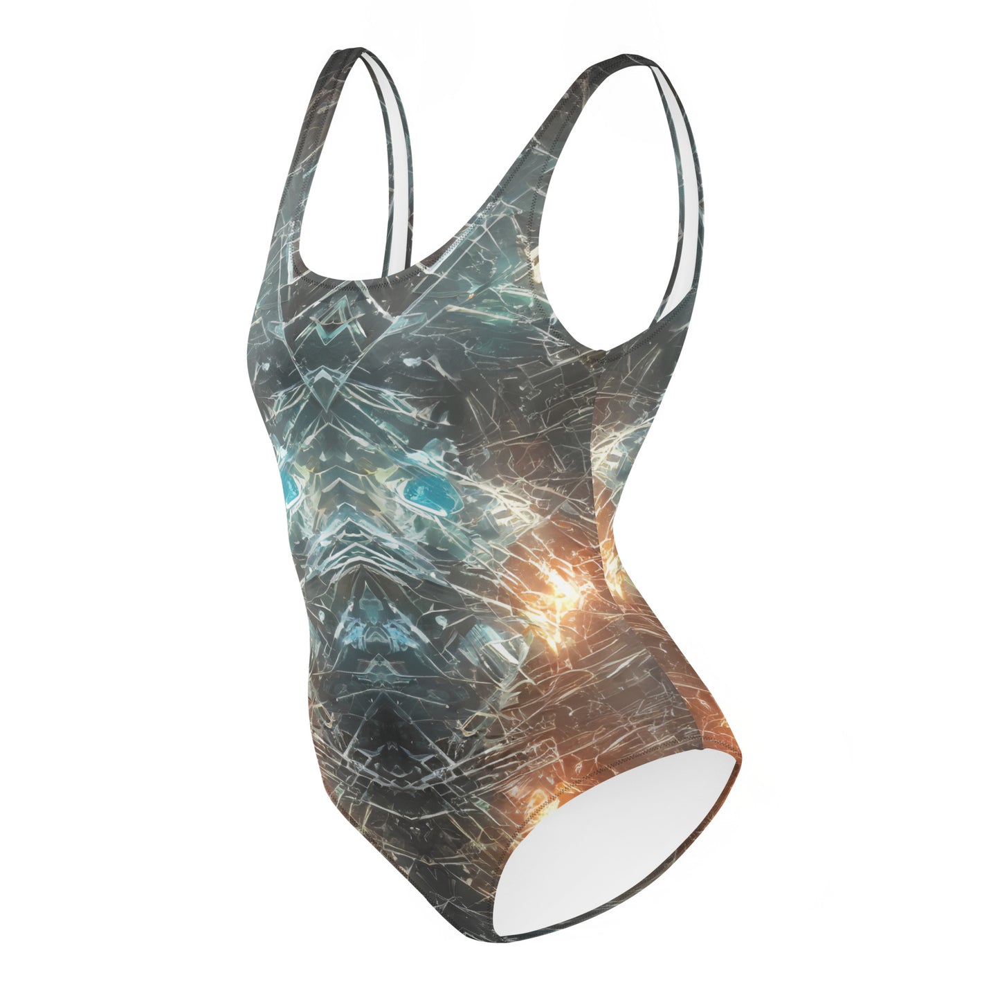 Alien Lights : One-Piece Swimsuit