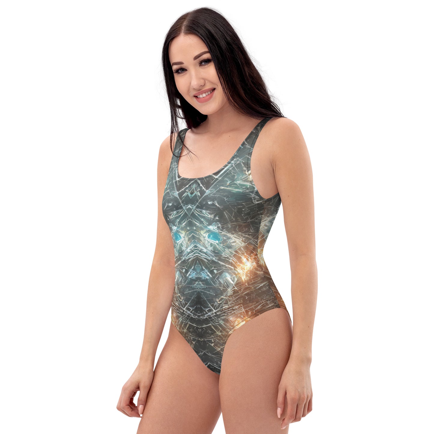 Alien Lights : One-Piece Swimsuit
