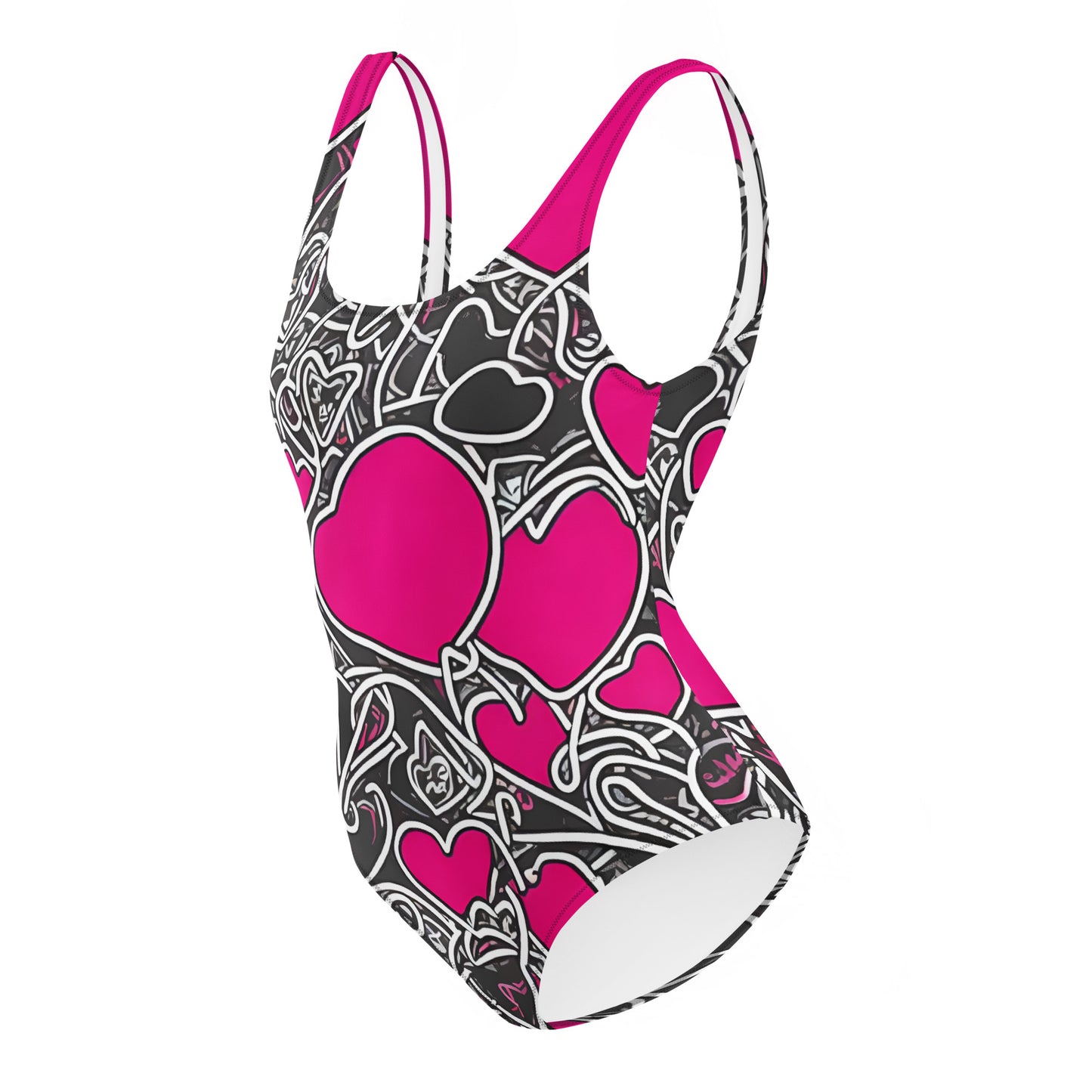 Crazy Heart : One-Piece Swimsuit
