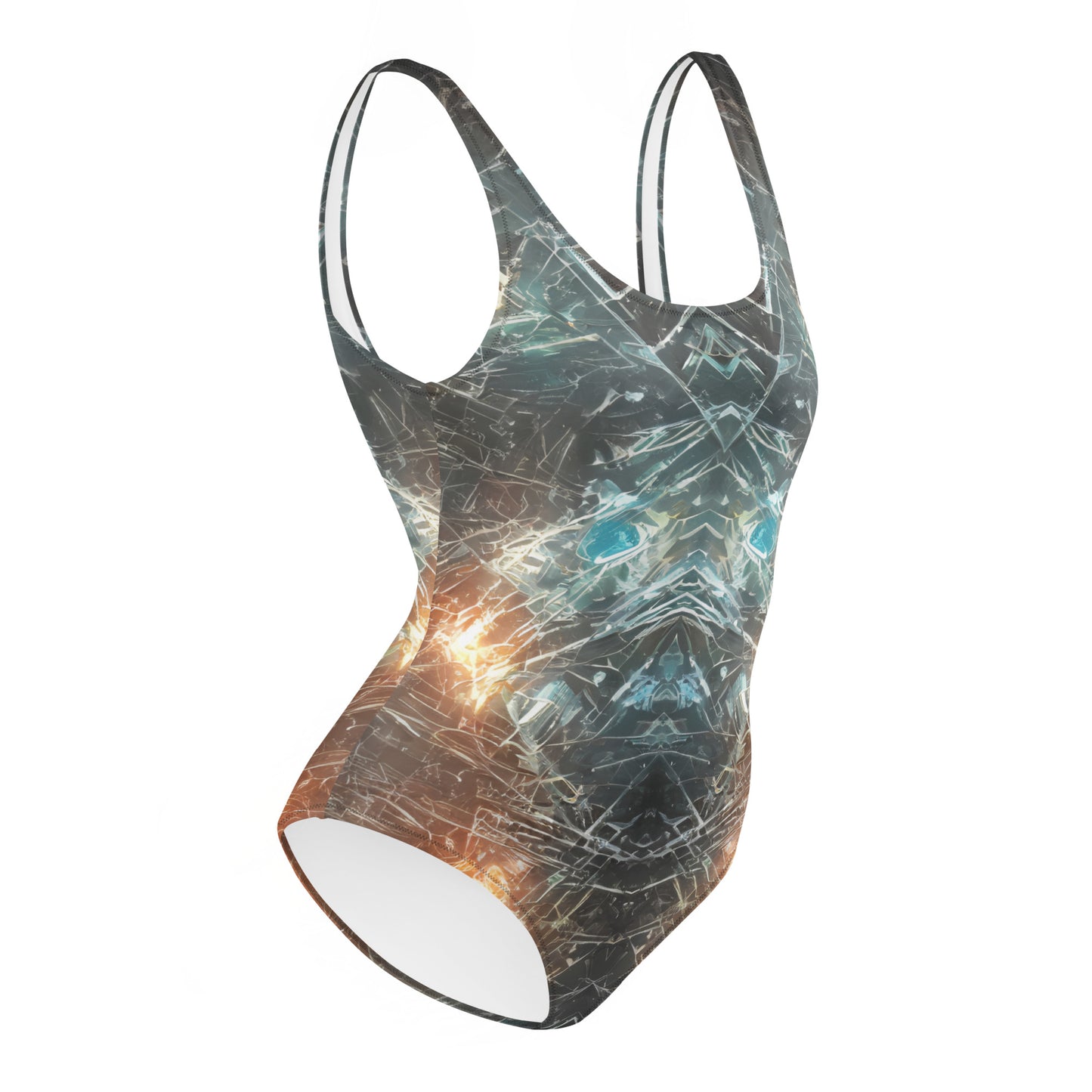 Alien Lights : One-Piece Swimsuit
