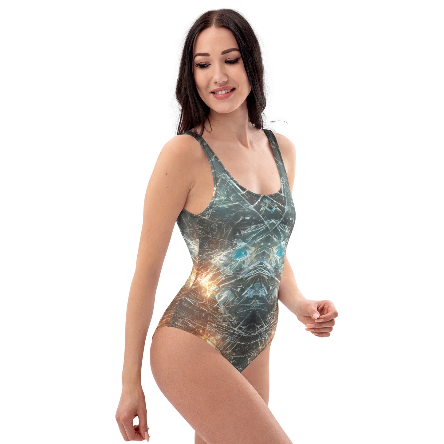 Alien Lights : One-Piece Swimsuit