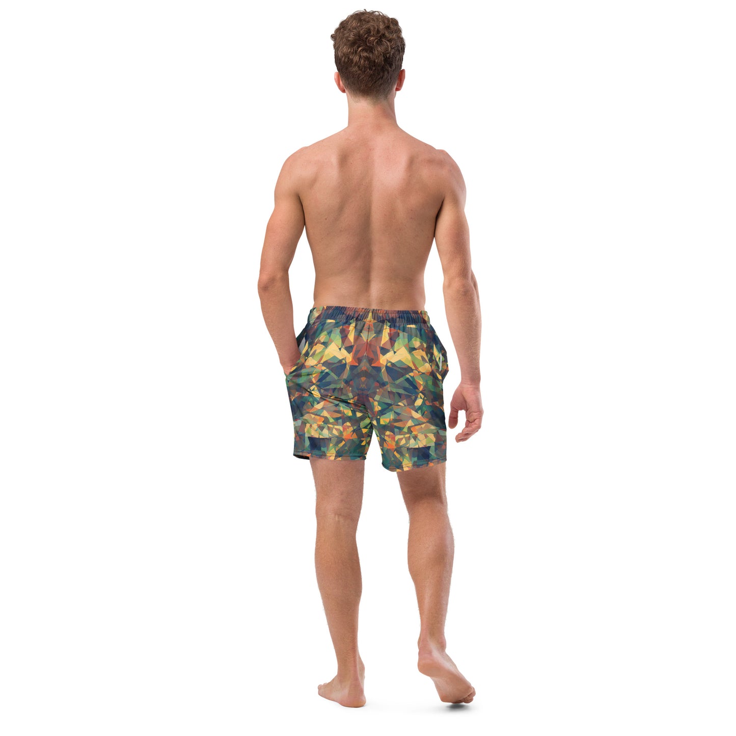 Jagged Confusion : Men's swim trunks