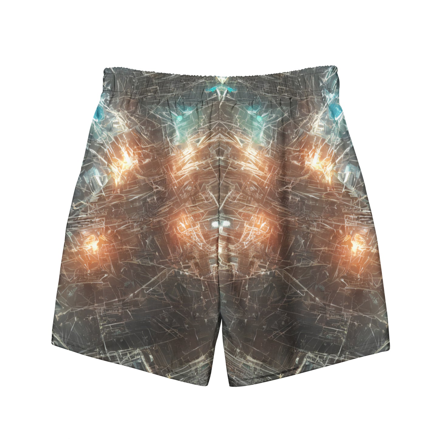 Alien Lights : Men's Recycled swim trunks