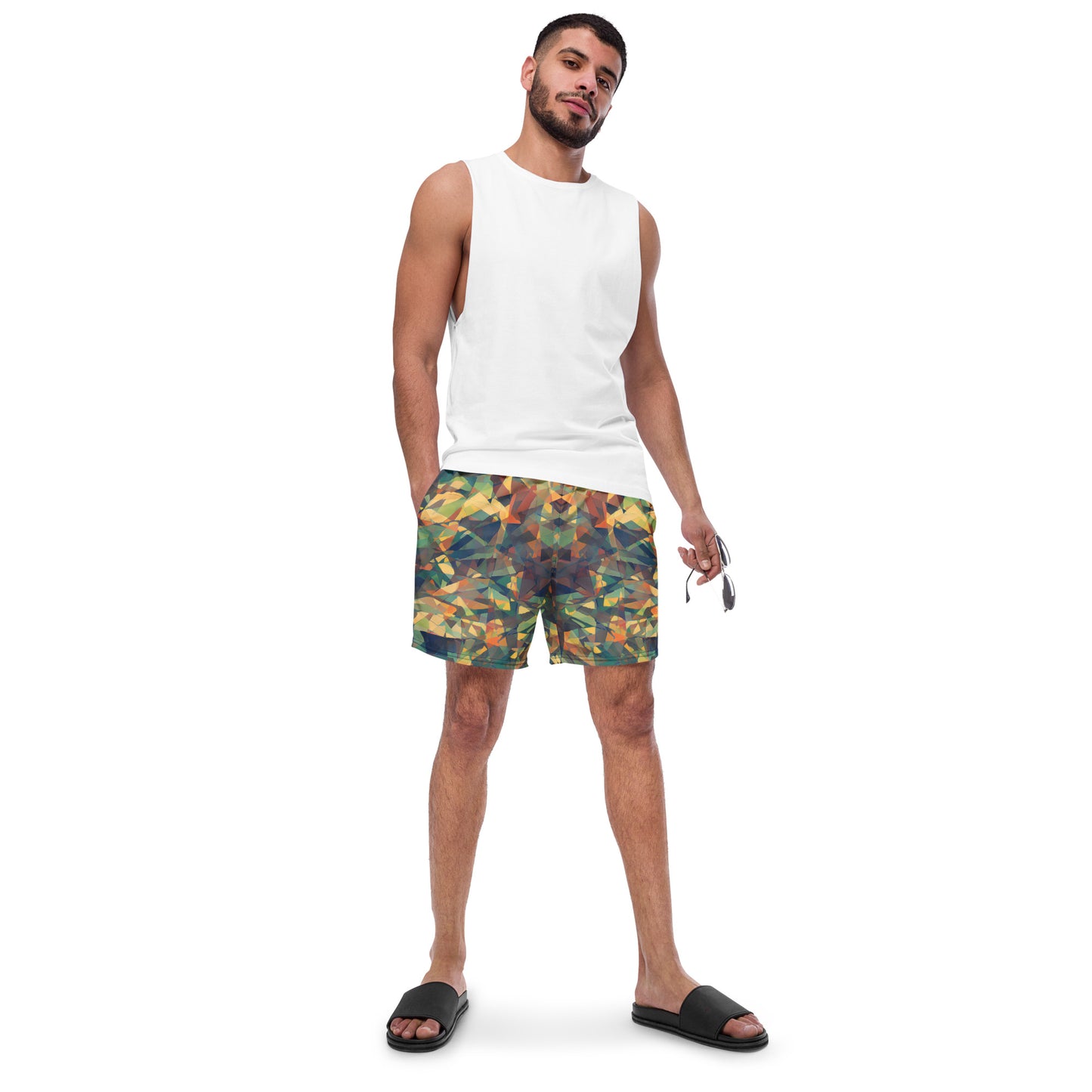 Jagged Confusion : Men's swim trunks