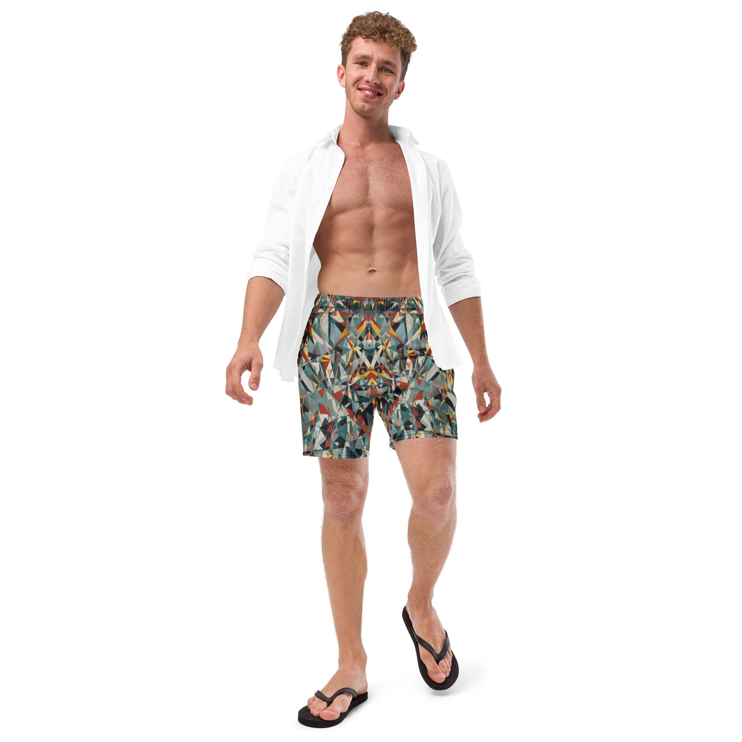 Watercolour Wasteland : Men's swim trunks