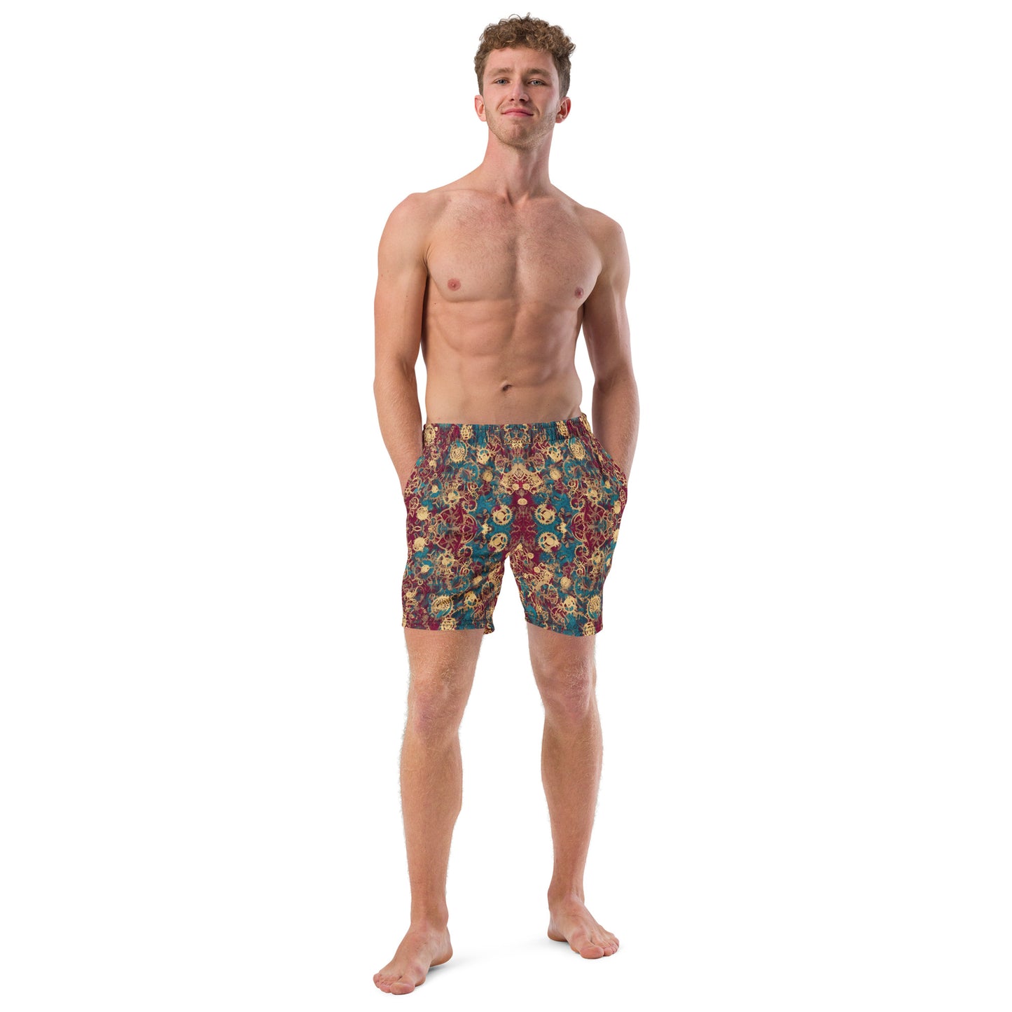 Retro Mechanic : Men's swim trunks