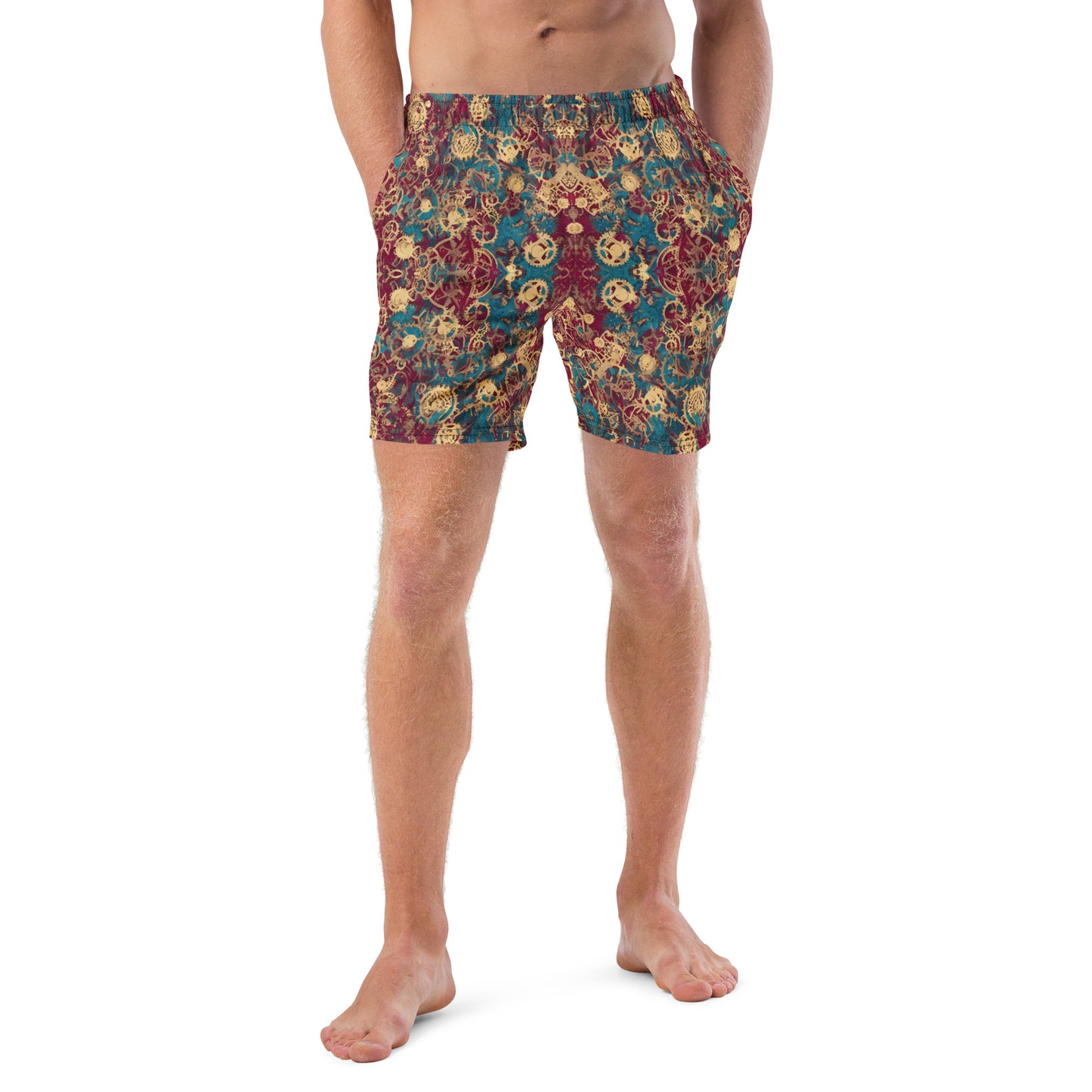 Retro Mechanic : Men's swim trunks