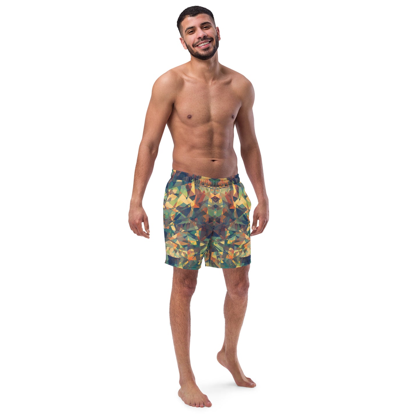 Jagged Confusion : Men's swim trunks