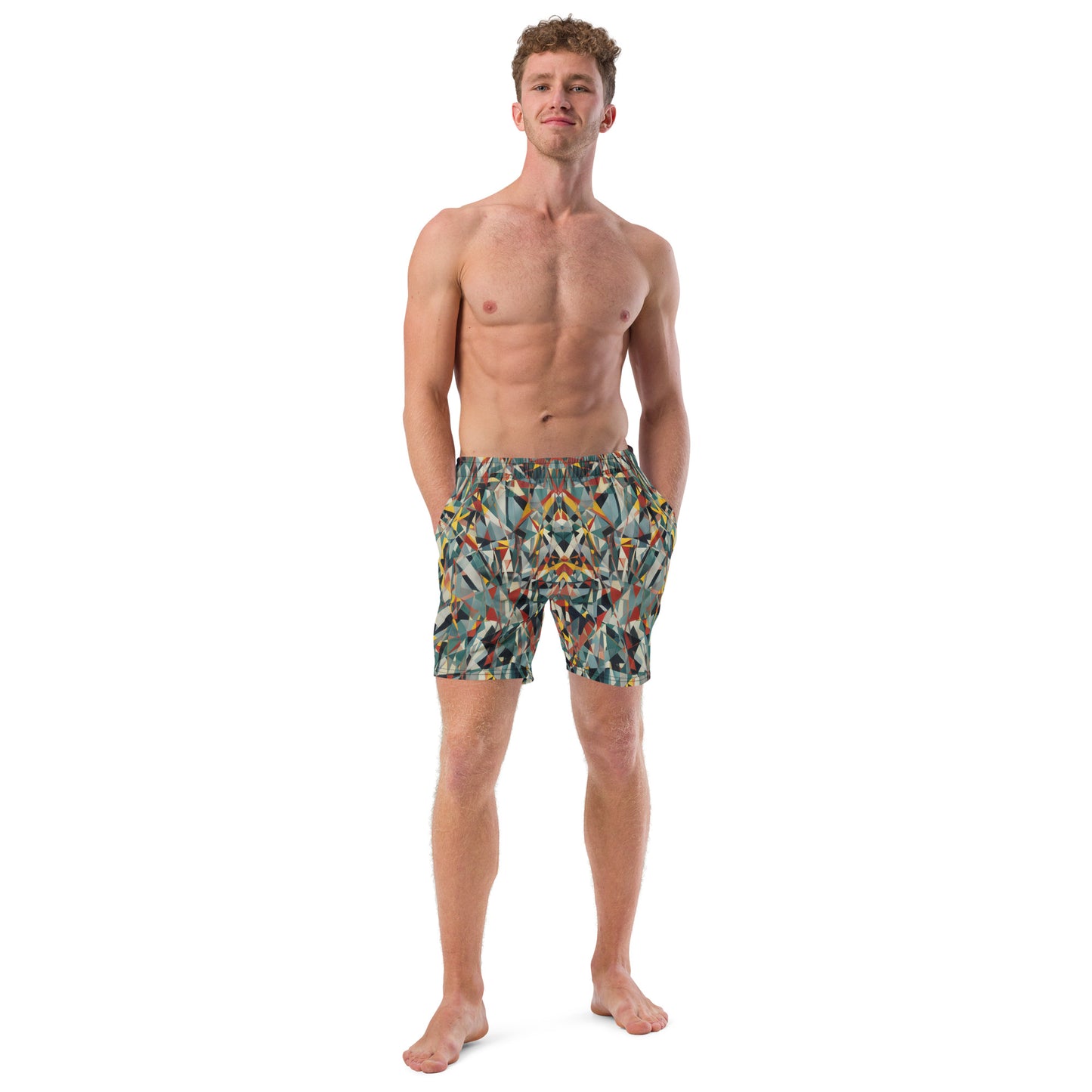 Watercolour Wasteland : Men's swim trunks