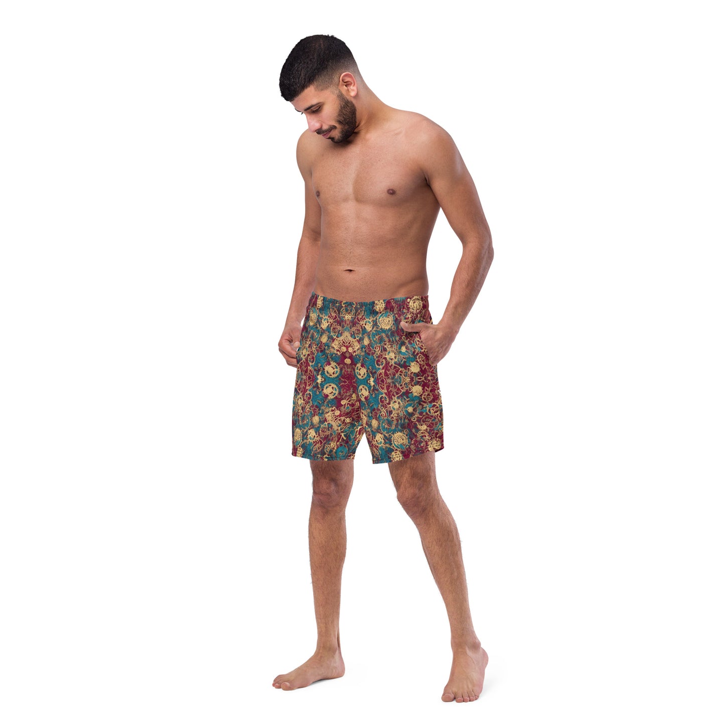 Retro Mechanic : Men's swim trunks