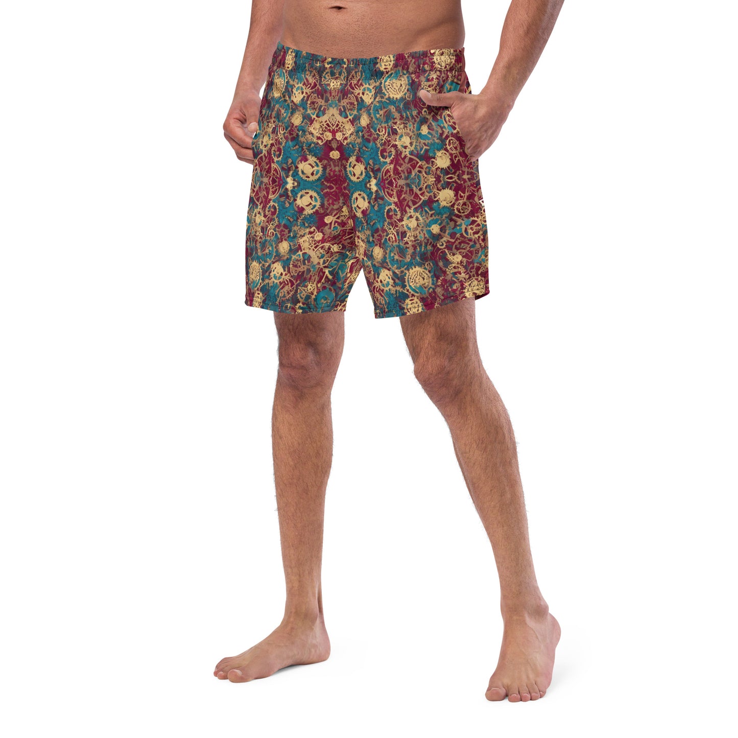 Retro Mechanic : Men's swim trunks