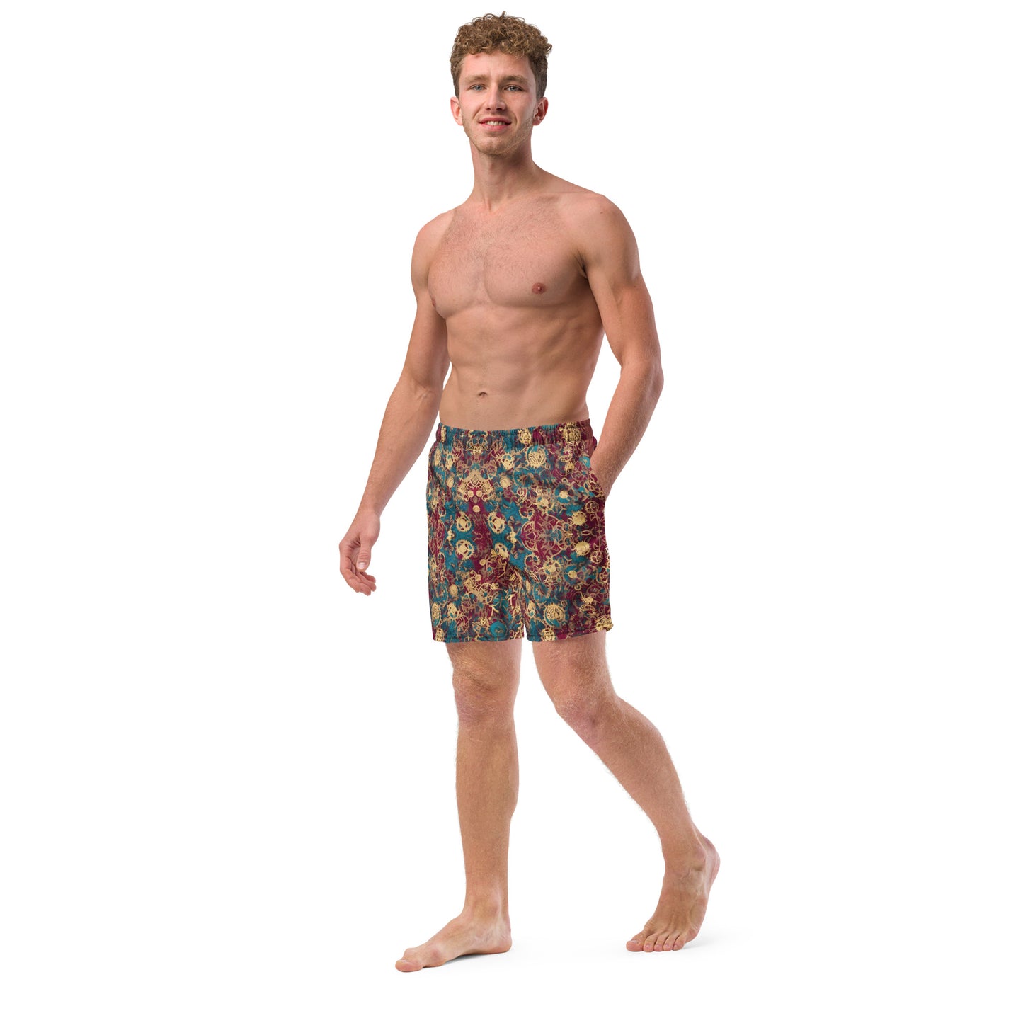 Retro Mechanic : Men's swim trunks