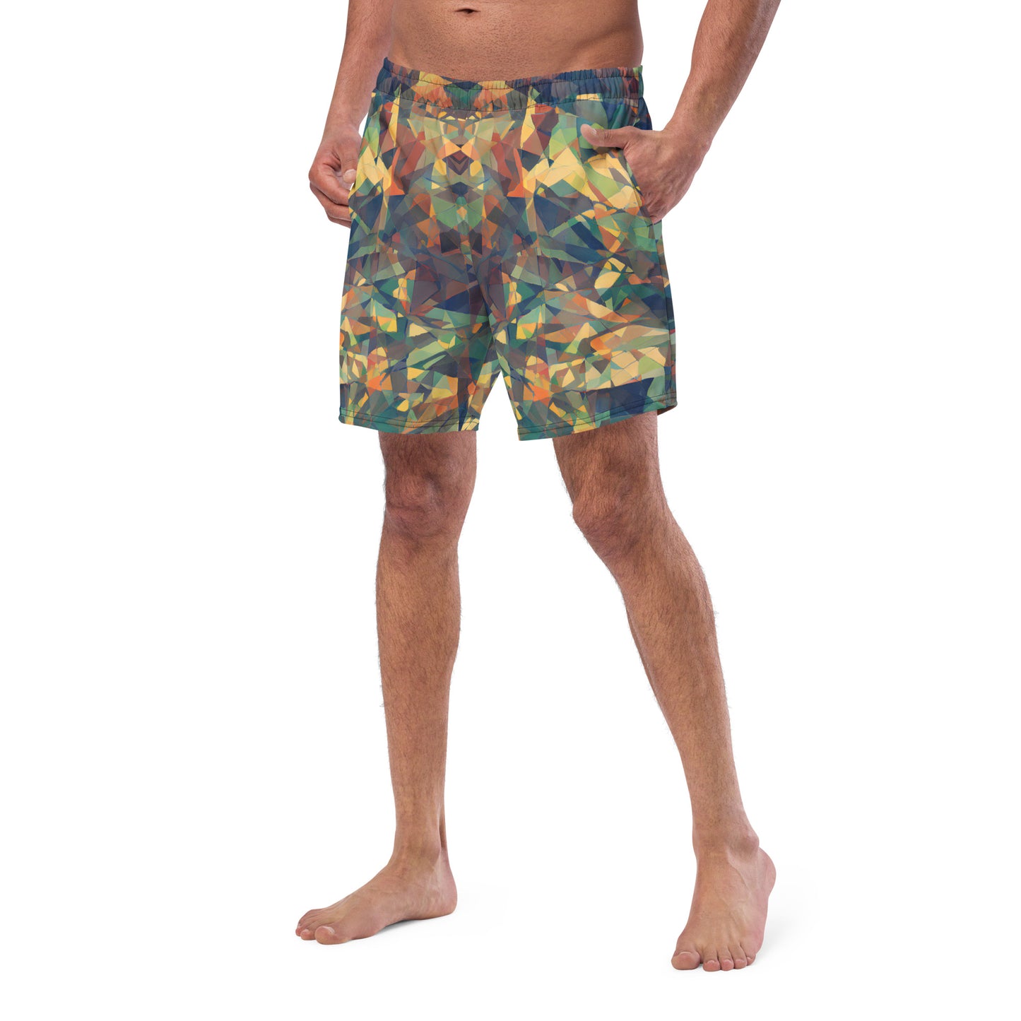 Jagged Confusion : Men's swim trunks
