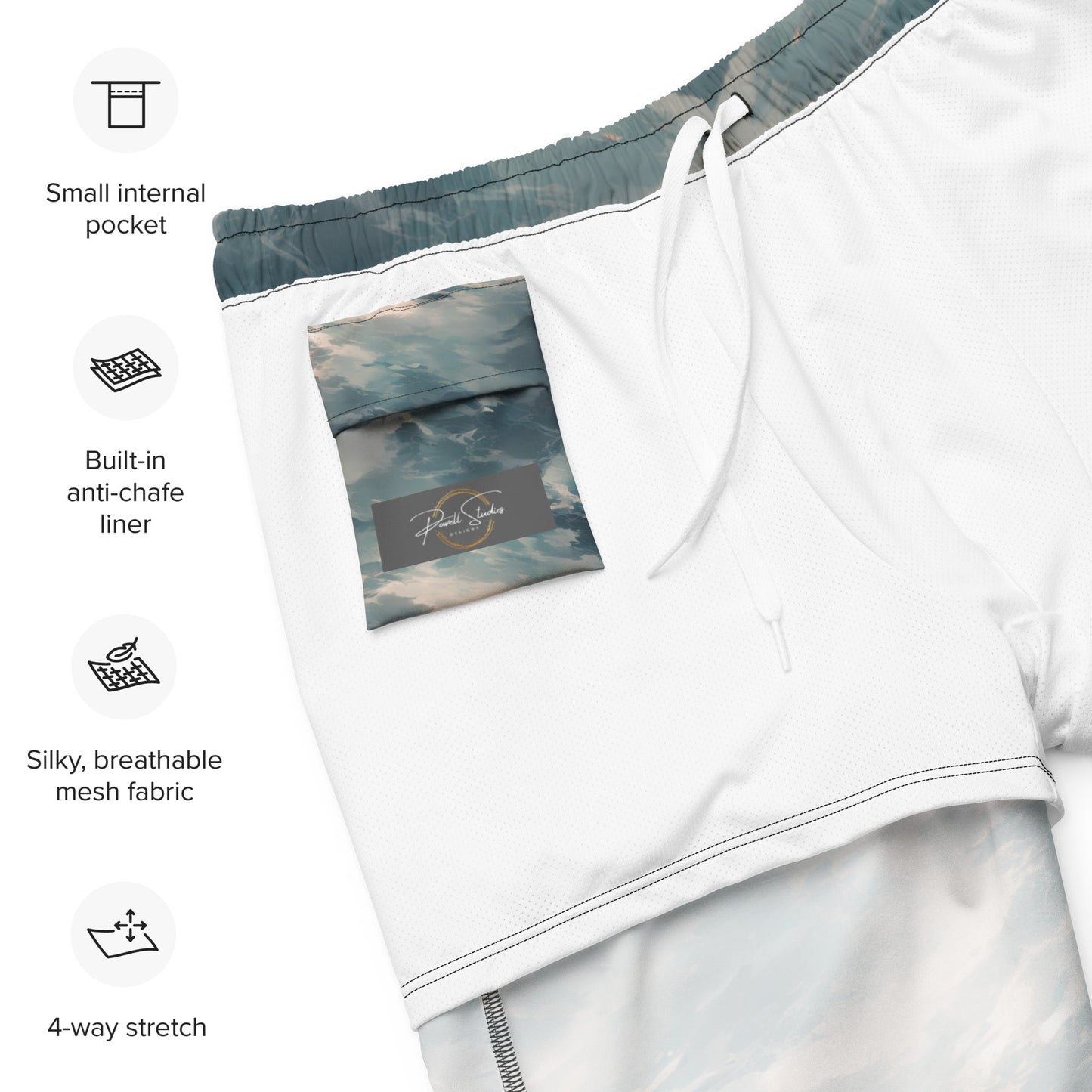 Smoky Mountains : Men's swim trunks