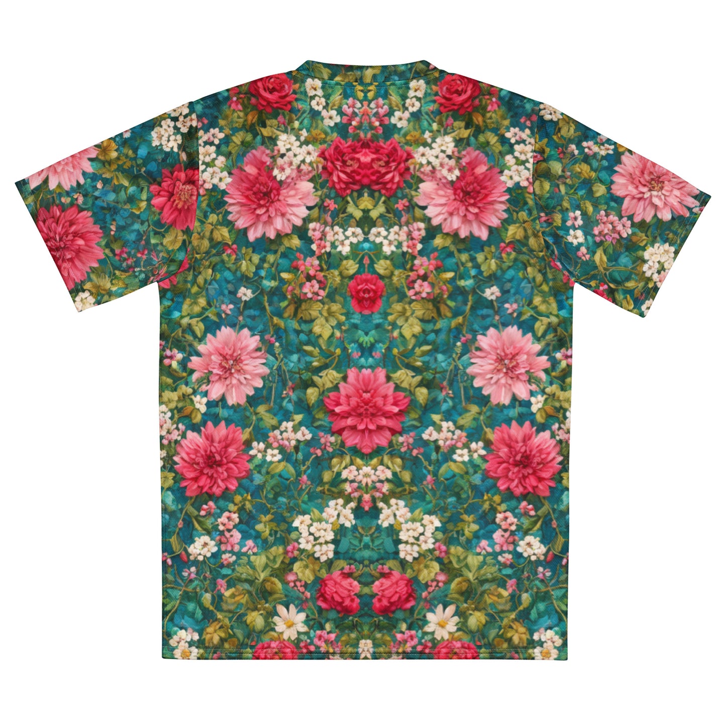 Floral Recycled unisex sports jersey