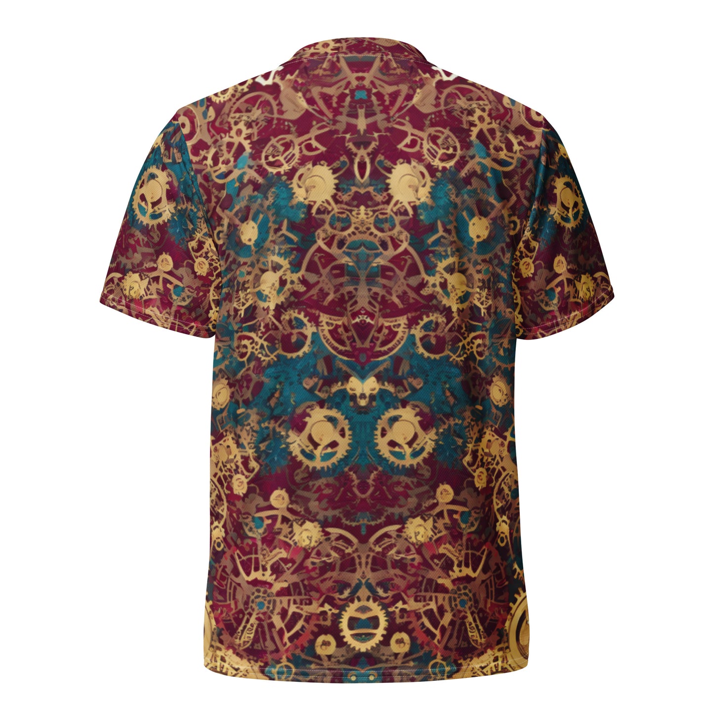 Retro Mechanic Recycled unisex sports jersey