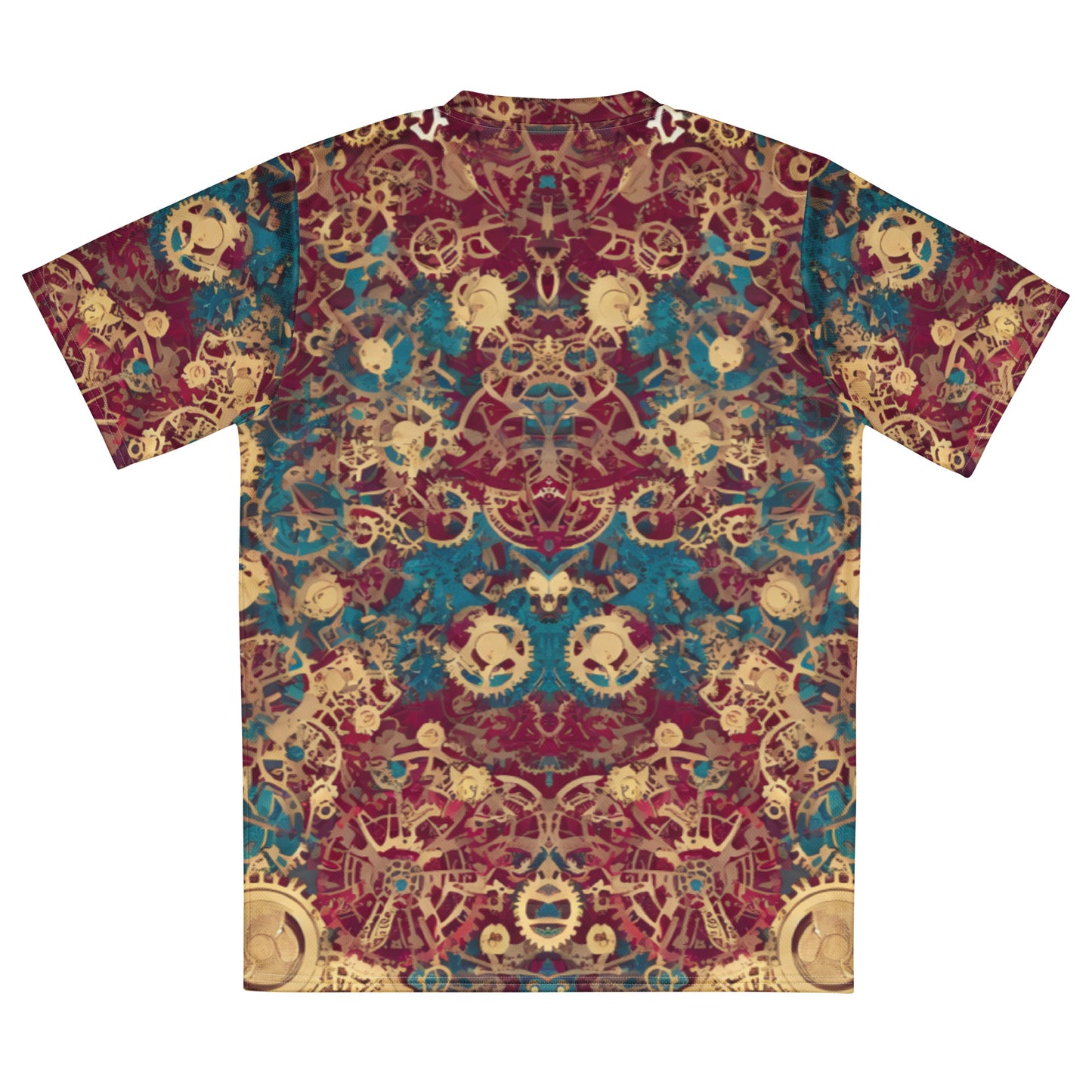 Retro Mechanic Recycled unisex sports jersey