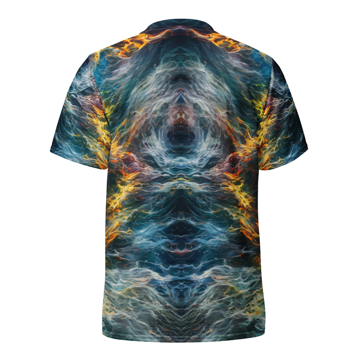 Distorted Universe : Recycled unisex sports jersey