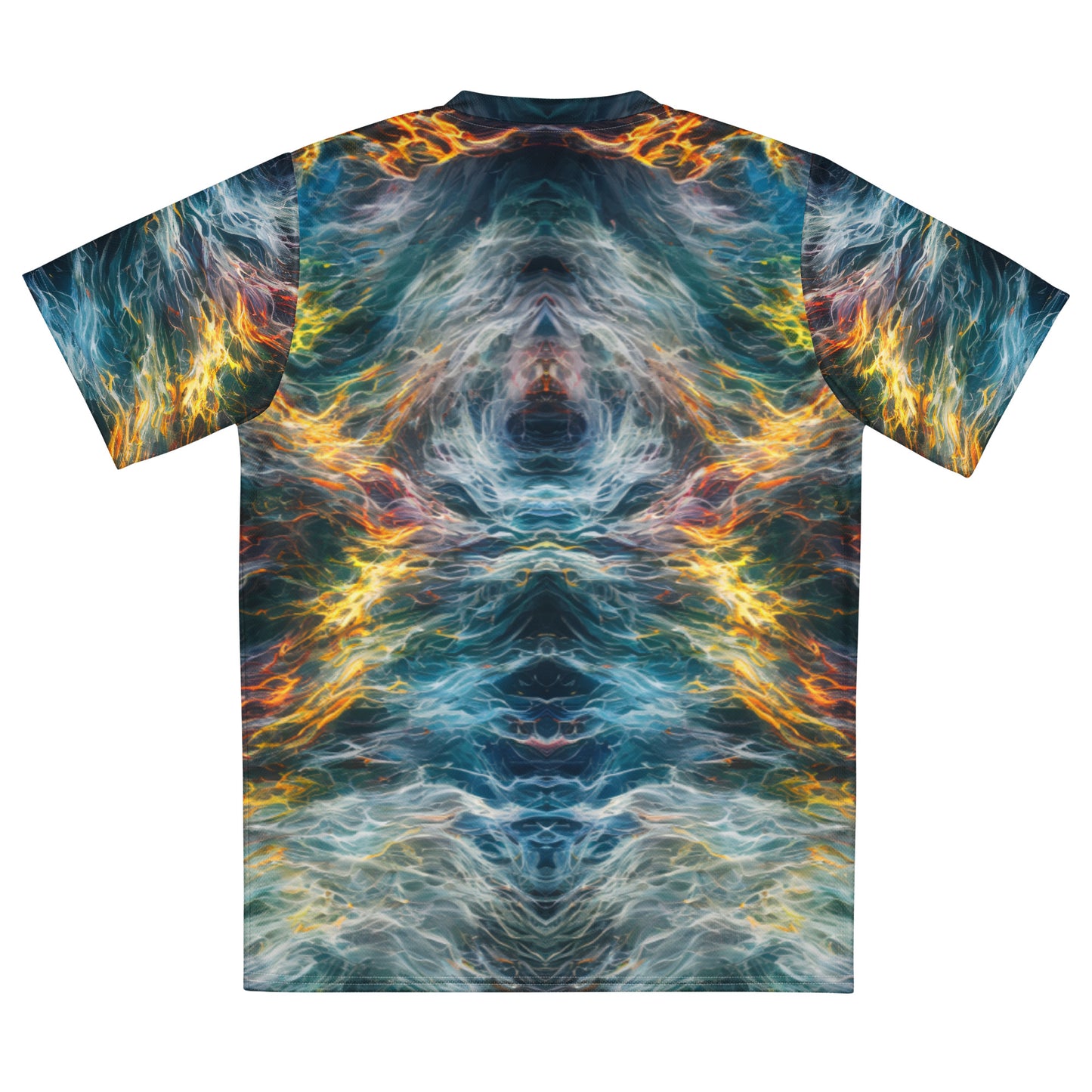Distorted Universe : Recycled unisex sports jersey