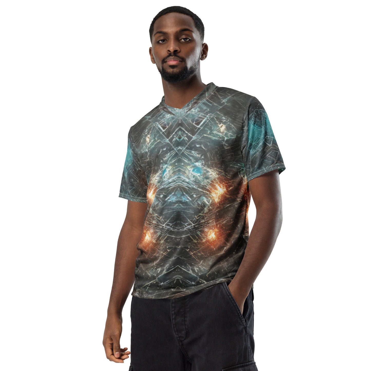Recycled unisex sports jersey