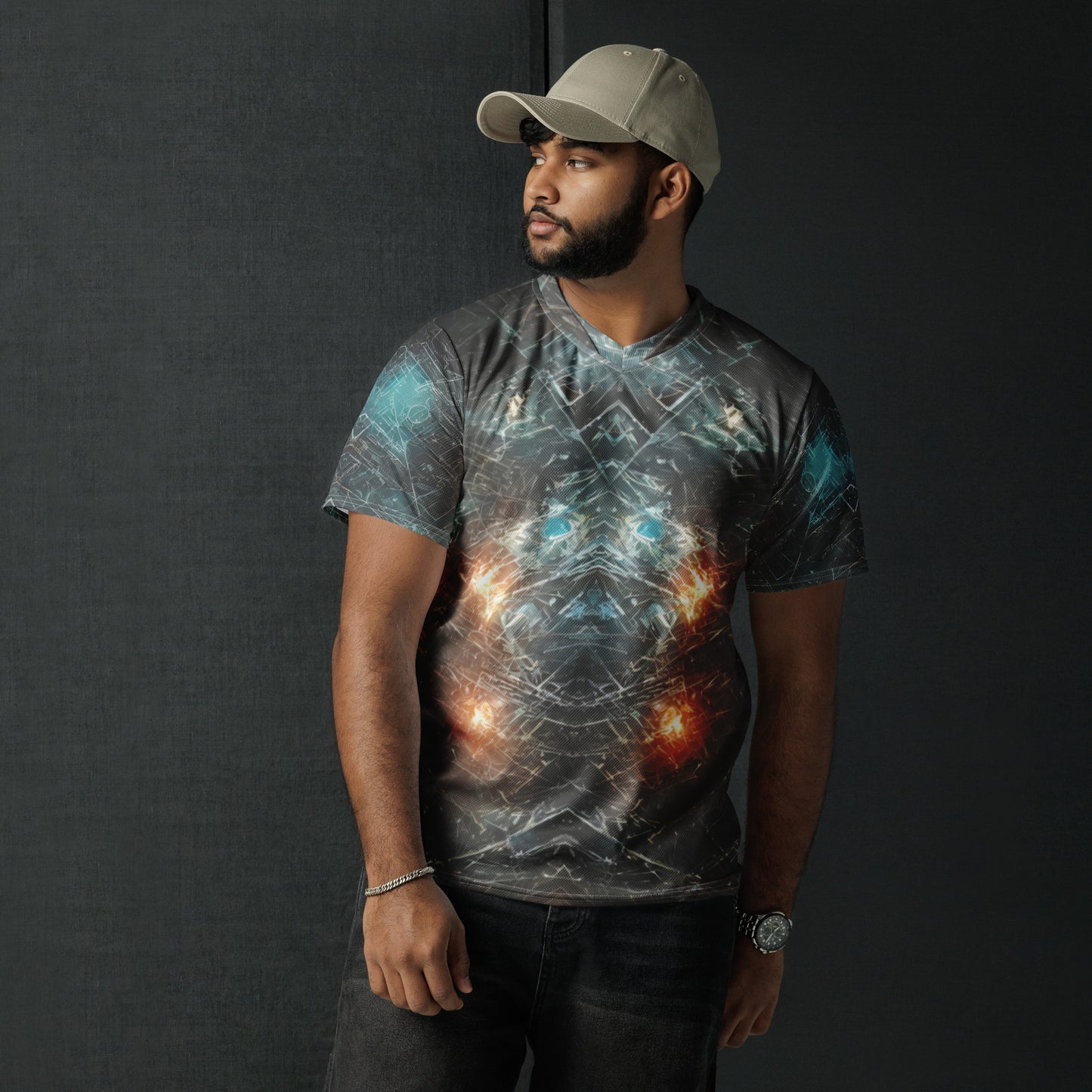 Recycled unisex sports jersey
