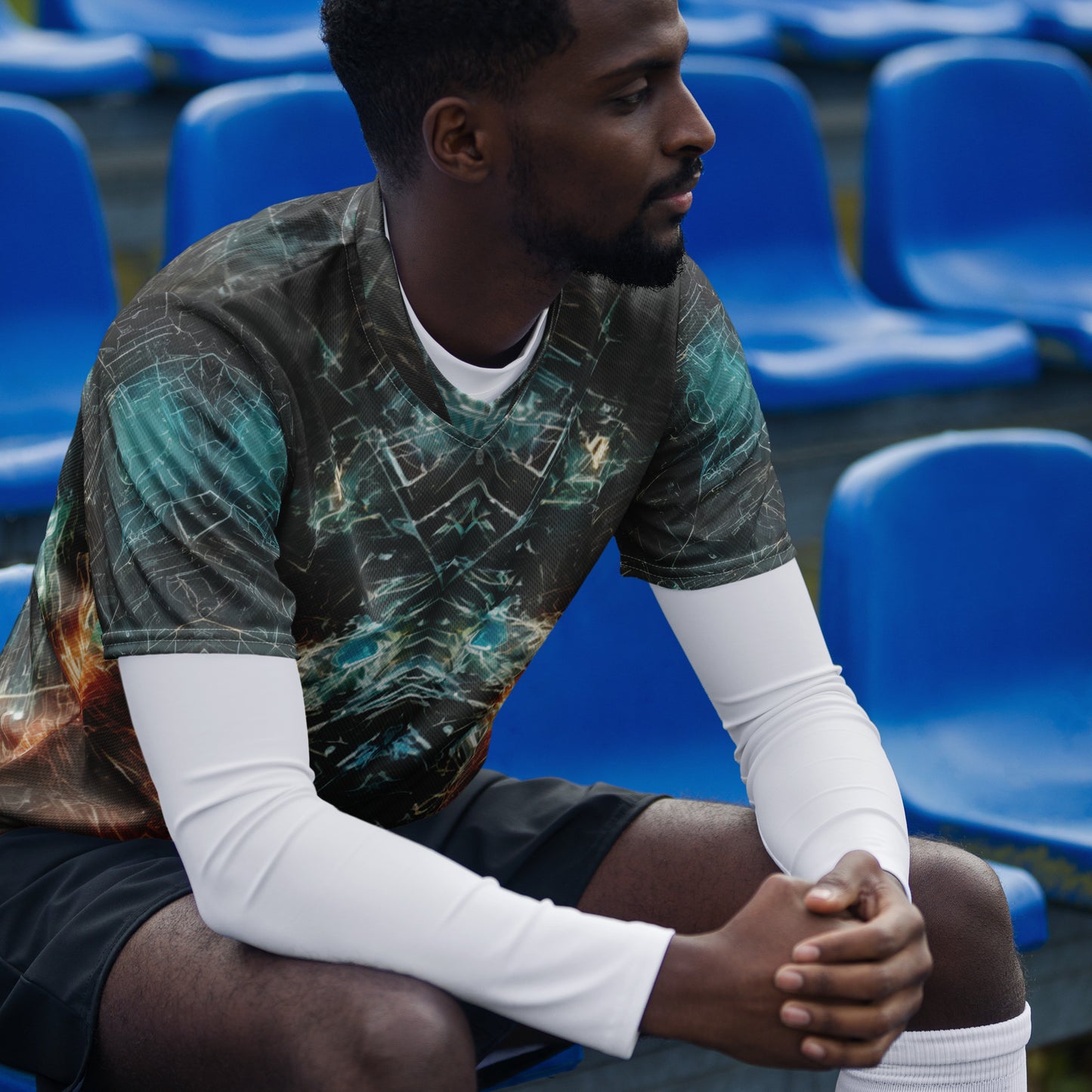 Recycled unisex sports jersey