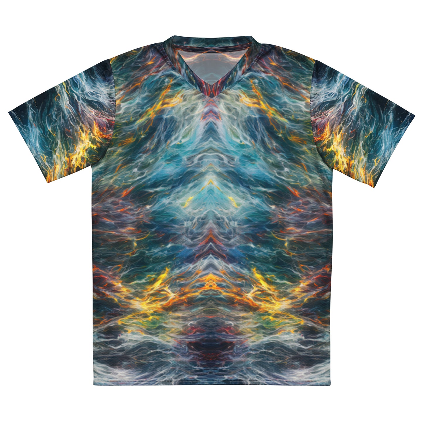 Distorted Universe : Recycled unisex sports jersey