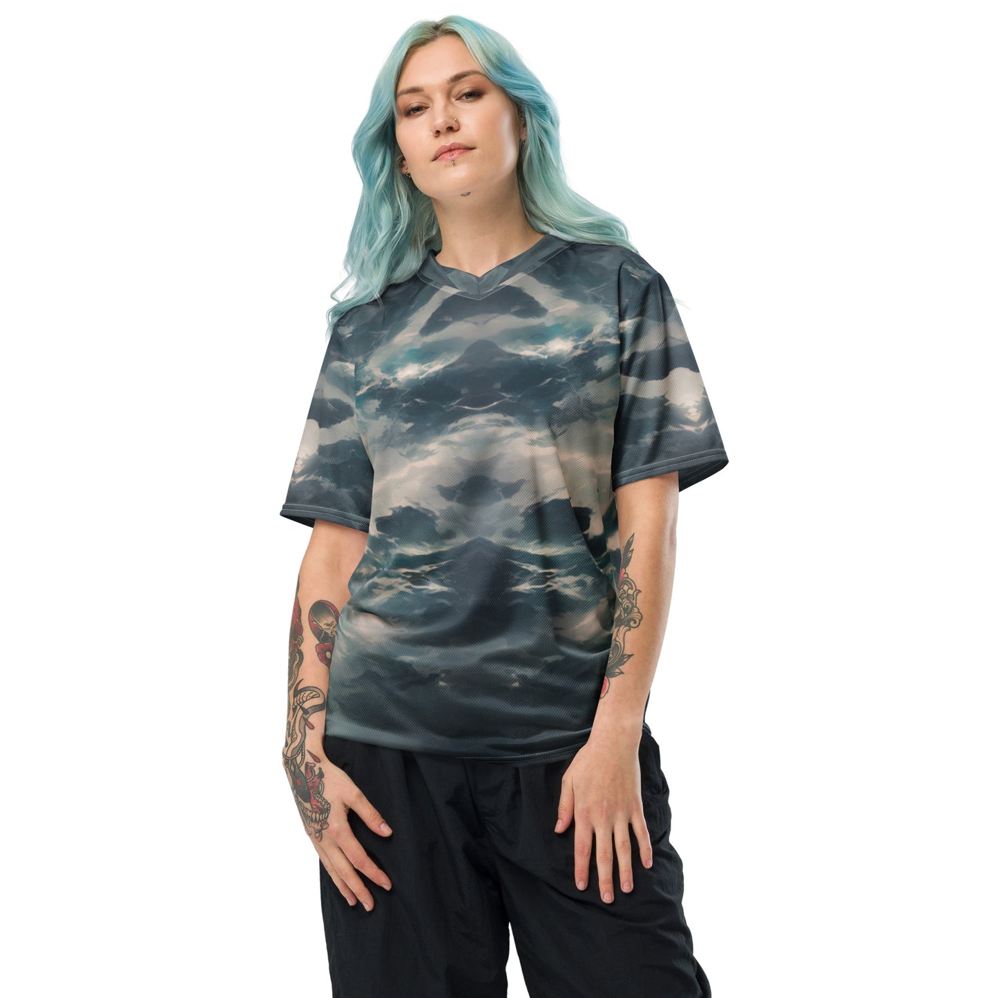 Smoky Mountain : Recycled unisex sports jersey
