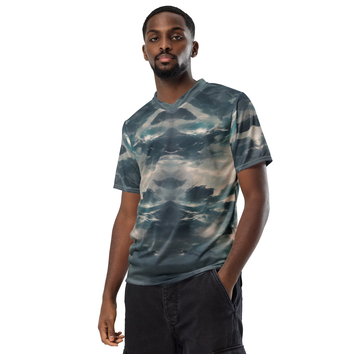 Smoky Mountain : Recycled unisex sports jersey