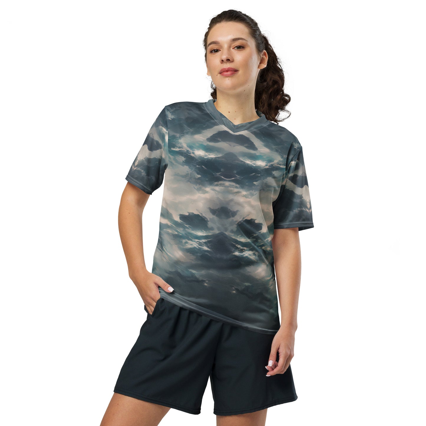 Smoky Mountain : Recycled unisex sports jersey