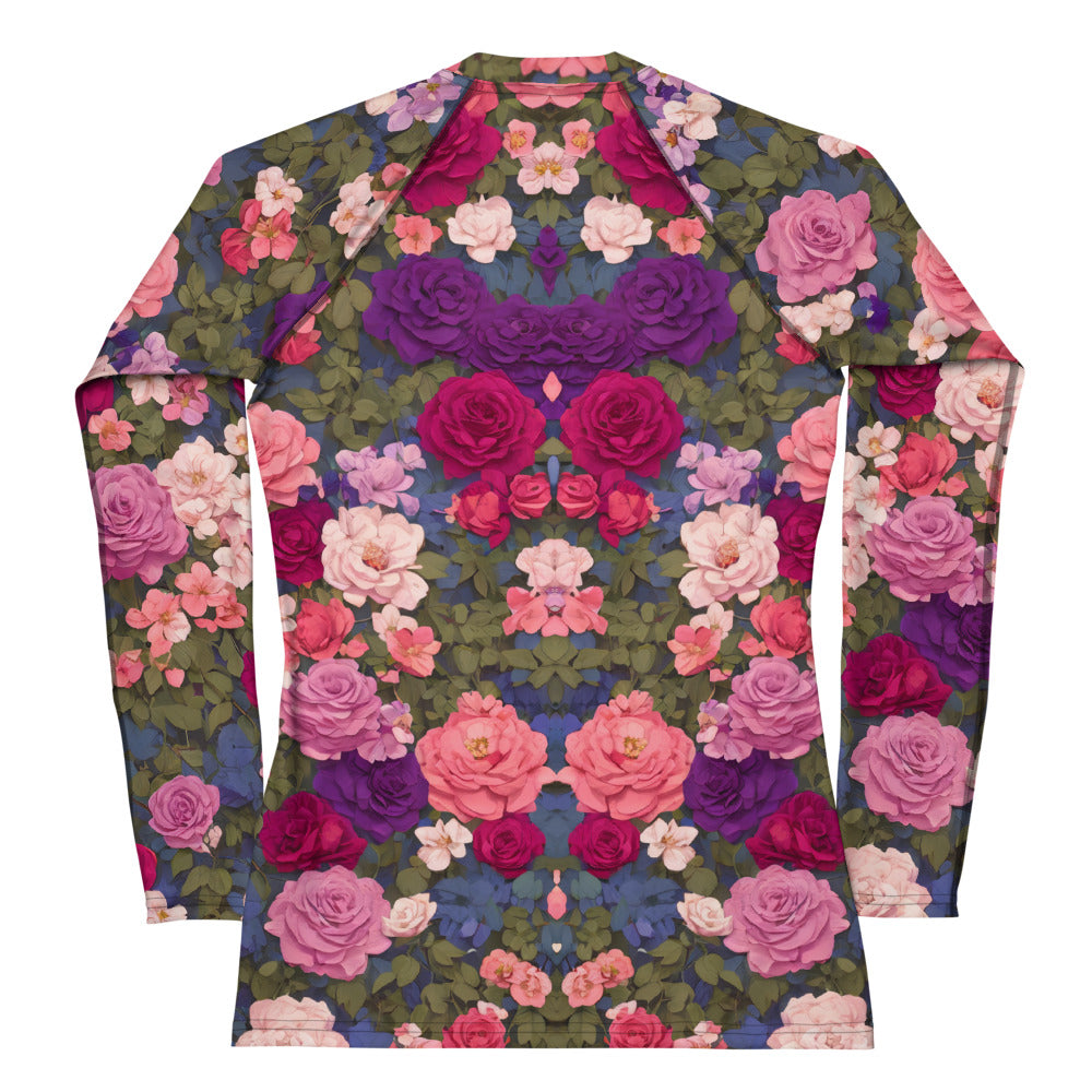 Bright Rose : Women's Rash Guard