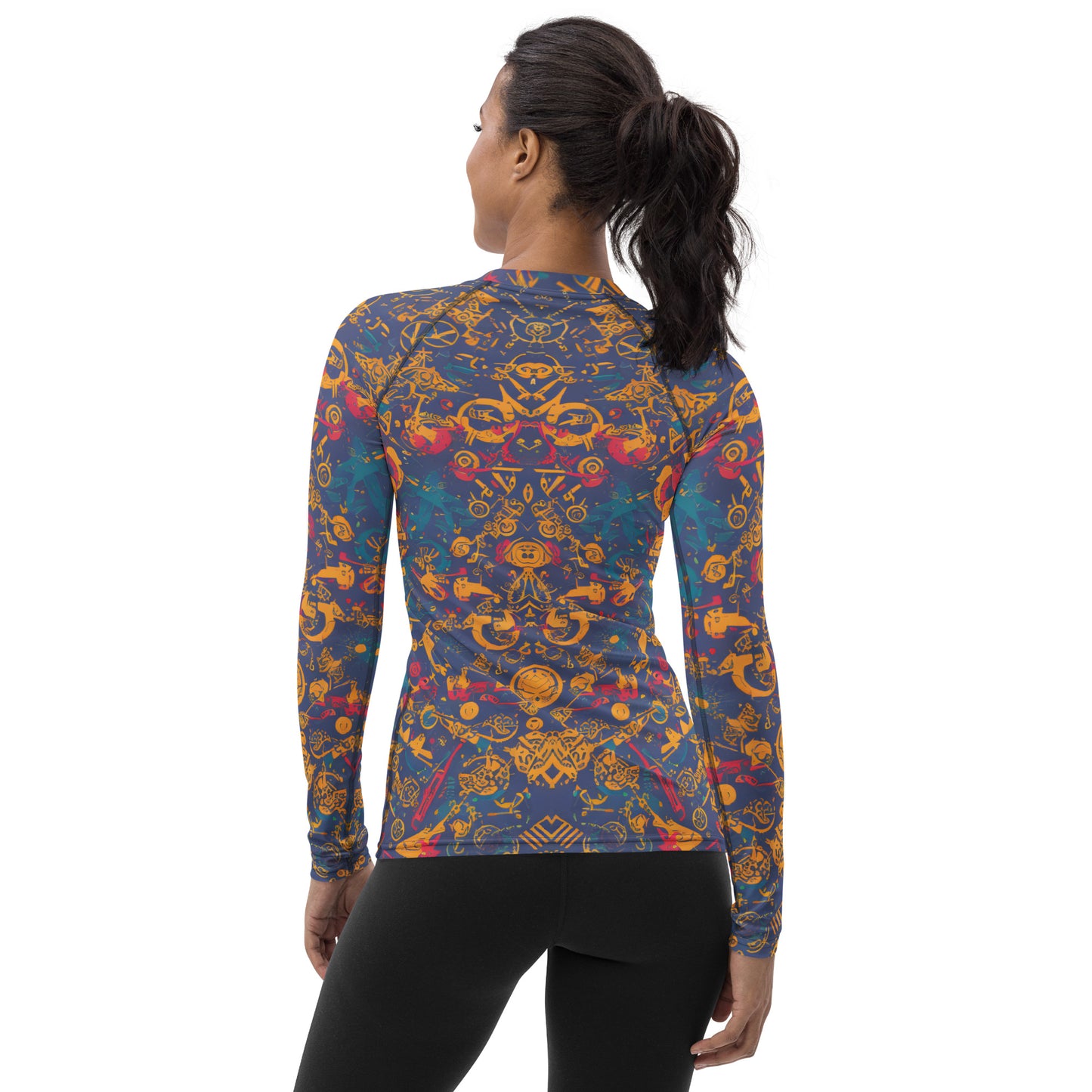 Retro Chaos : Women's Rash Guard