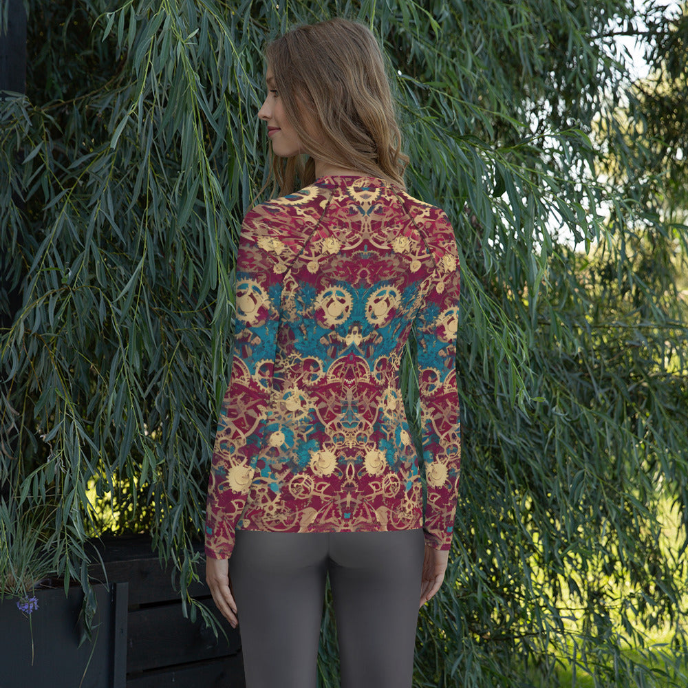 Retro Mechanic : Women's Rash Guard