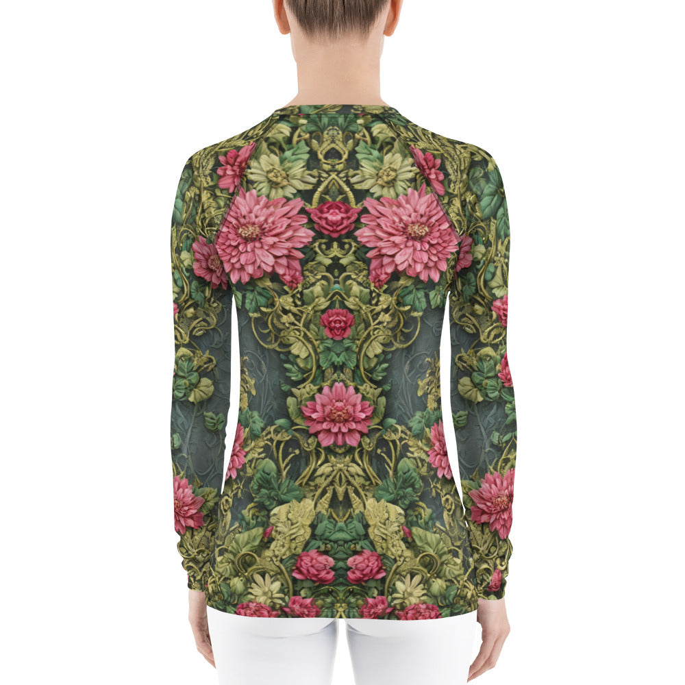 Ancient Rose : Women's Rash Guard