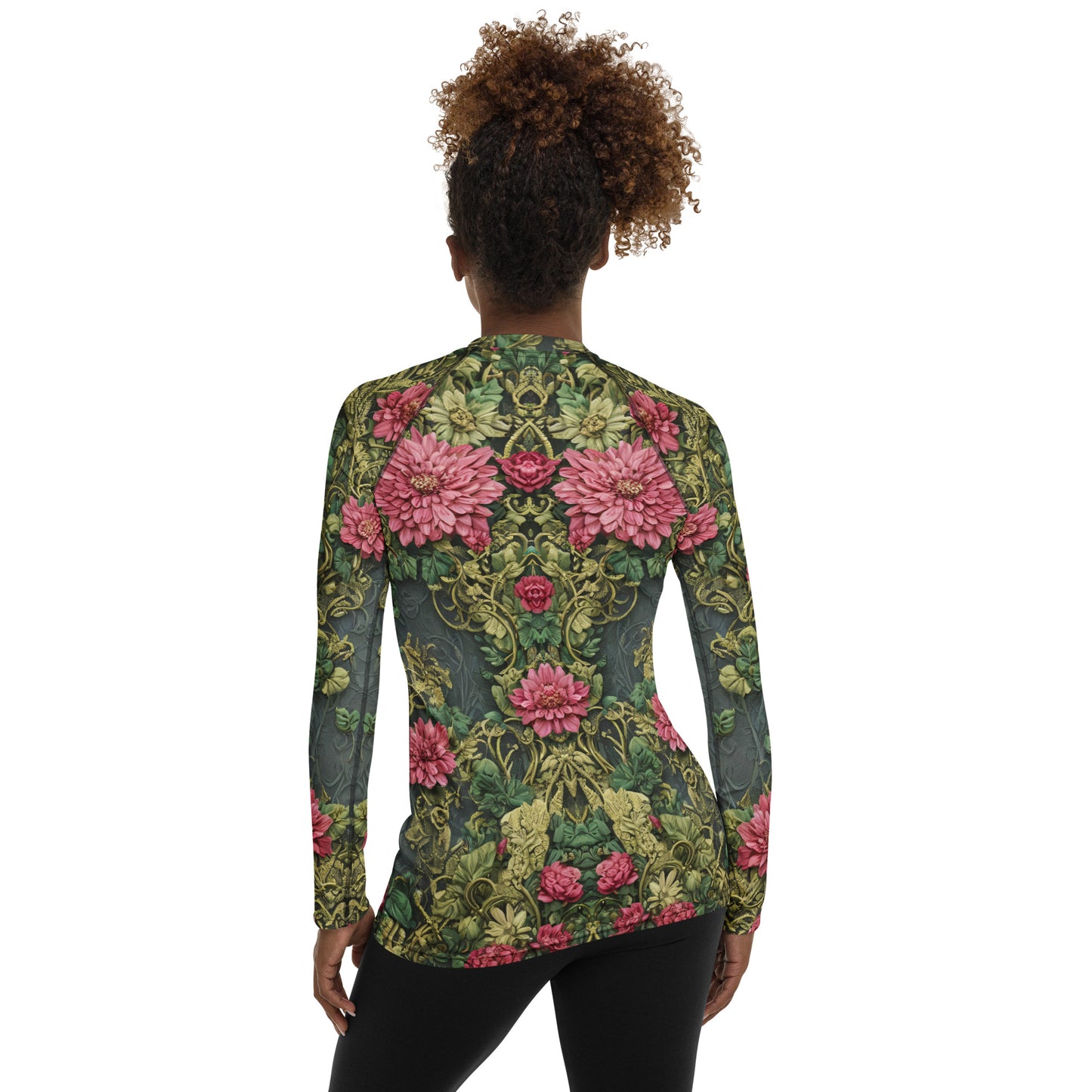 Ancient Rose : Women's Rash Guard