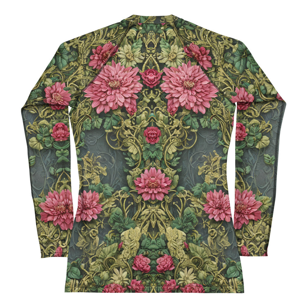 Ancient Rose : Women's Rash Guard